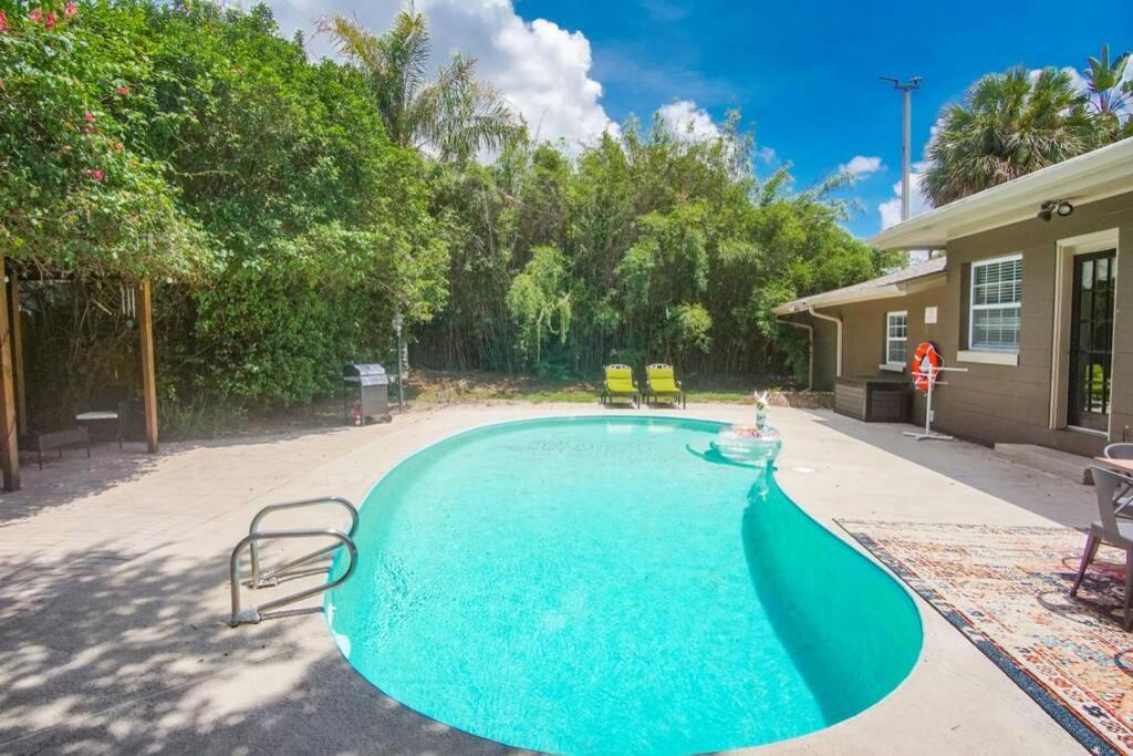 Boho Vibes- Private Pool- 10 Min To Raymond James Villa Tampa Bagian luar foto